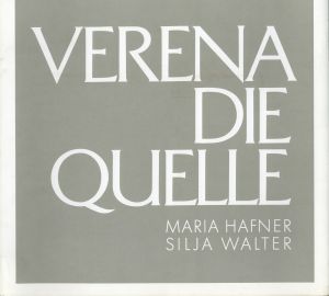 Walter, Verena, die Quelle. (Umschlag)