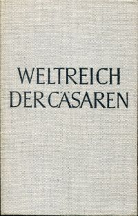 Mommsen, Das Weltreich der Cäsaren. (Umschlag)