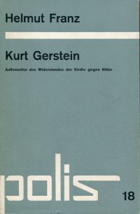 Franz, Kurt Gerstein. (Umschlag)