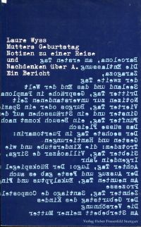 Wyss, Mutters Geburtstag. (Umschlag)