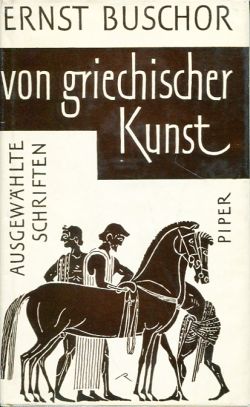 Buschor, Von griechischer Kunst. (Schutzumschlag)