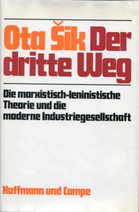 Sik, Der dritte Weg. (Umschlag)