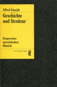 Schmidt, Geschichte und Struktur. (Umschlag)
