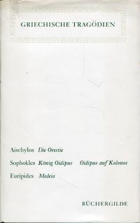 Buschor, Griechische Tragödien. (Umschlag)