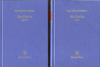 Müller, Die Dorier. (Einband)