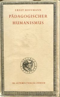 Hoffmann, Pädagogischer Humanismus. (Umschlag)