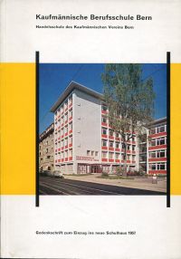 Gedenkschrift zum Einzug ins neue Schulhaus 1957. (Umschlag)