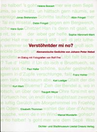 Hebel, Verstöhntder mi no? (Umschlag)