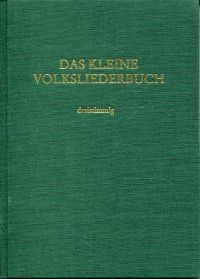 Weismann, Das kleine Volksliederbuch. (Umschlag)
