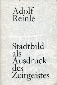 Reinle, Stadtbild als Ausdruck des Zeitgeistes. (Umschlag)