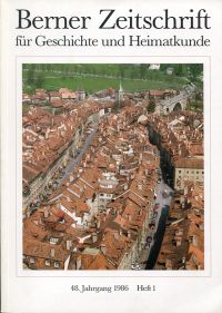 Furrer, Dächerplan und Dächerinventar der Berner Altstadt. (Umschlag)