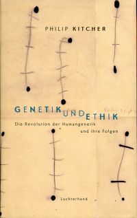 Kitcher, Genetik und Ethik. (Umschlag)