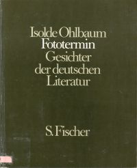 Ohlbaum, Fototermin. (Umschlag)