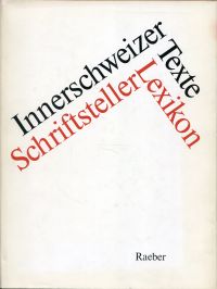 Scherer, Innerschweizer Schriftsteller. (Umschlag)