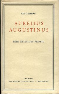 Simon, Aurelius Augustinus. (Umschlag)