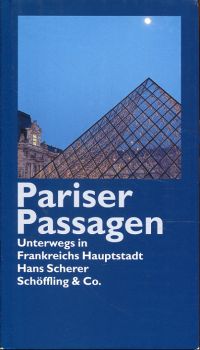 Scherer, Pariser Passagen. (Umschlag)