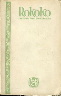 Pechel, Rokoko. (Umschlag)