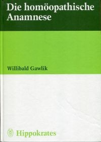 Gawlik, Die homöopathische Anamnese. (Umschlag)