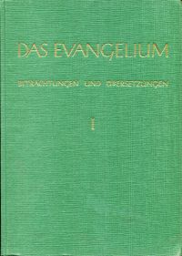 Bock, Das Evangelium. (Umschlag)