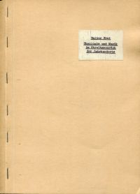 Frei, Theologie und Musik im Streitgespräch der Jahrhunderte. (Umschlag)