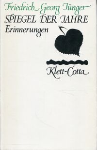 Jünger, Spiegel der Jahre. (Umschlag)