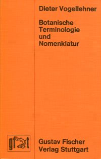 Vogellehner, Botanische Terminologie und Nomenklatur. (Umschlag)