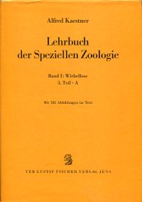Kaestner, Lehrbuch der speziellen Zoologie. (Umschlag)
