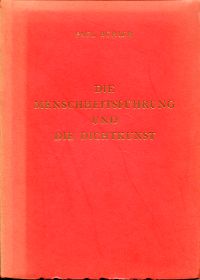 Bühler, Die Menschheitsführung und die Dichtkunst. (Umschlag)
