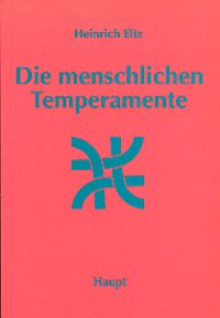 Eltz, Die menschlichen Temperamente. (Umschlag)