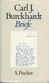 Burckhardt, Briefe. (Umschlag)