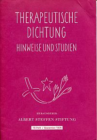 Therapeutische Dichtung. (Umschlag)