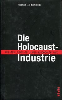 Finkelstein, Die Holocaust-Industrie. (Umschlag)