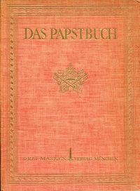 Bayer, Das Papstbuch. (Umschlag)
