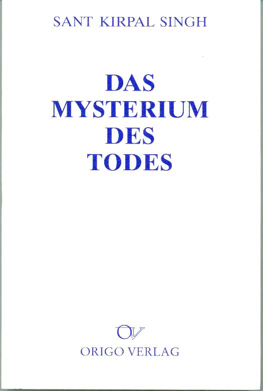 Singh, Das Mysterium des Todes (Einband)