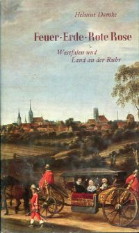 Domke, Feuer, Erde, rote Rose. (Umschlag)