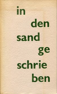 In den Sand geschrieben. (Umschlag)