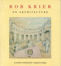 Krier, Rob Krier on architecture. (Umschlag)