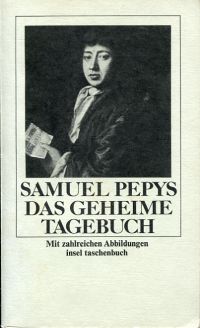 Pepys, Das geheime Tagebuch. (Umschlag)