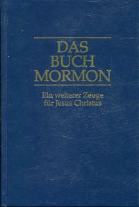 Das Buch Mormon. (Umschlag)