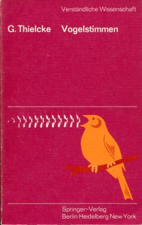 Thielcke, Vogelstimmen. (Umschlag)