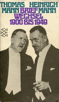 Mann, Briefwechsel. (Umschlag)