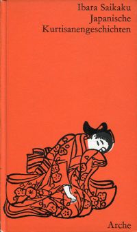 Ihara, Japanische Kurtisanengeschichten. (Umschlag)
