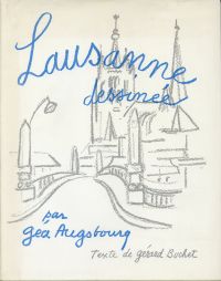 Augsbourg, Lausanne dessinée. (Umschlag)