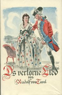 Tavel, Ds verlorene Lied. (Umschlag)