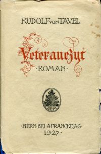 Tavel, Veteranezyt. (Umschlag)