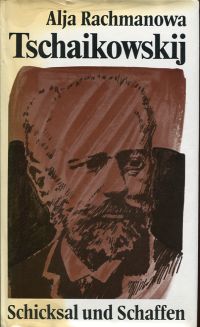 Rachmanowa, Tschaikowskij. (Umschlag)