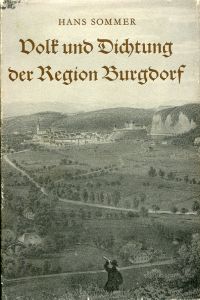 Sommer, Volk und Dichtung der Region Burgdorf. (Umschlag)