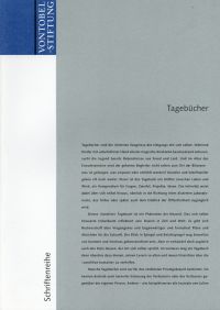 Maar, Tagebücher. (Umschlag)