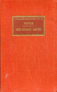 Stifter, Der heilige Abend. (Umschlag)