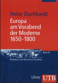 Duchhardt, Europa am Vorabend der Moderne. (Umschlag)